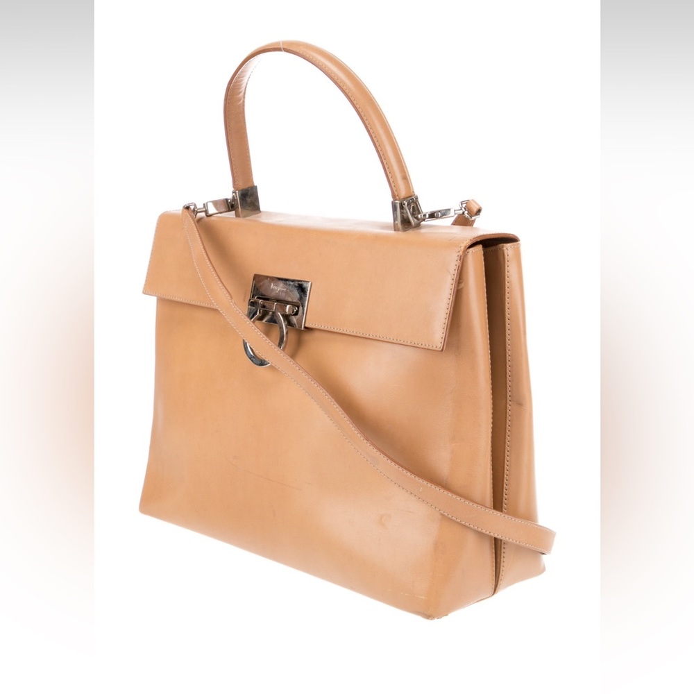 Ferragamo top handle Leather Bag